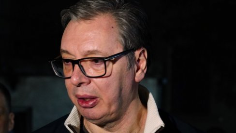 VUČIĆ POSETIO DAČIĆA U BOLNICI