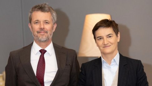 UKAZAO SRBIJI VELIKO POŠTOVANJE: Ana Brnabić se u Danskoj srela sa kraljem Frederikom Desetim