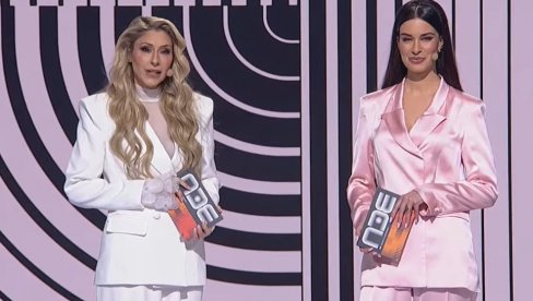 ВОДИТЕЉКЕ У ДРУГОМ ПОЛУФИНАЛУ ПЗЕ: Драгана и Кристина заблистале у розе и белој комбинацији