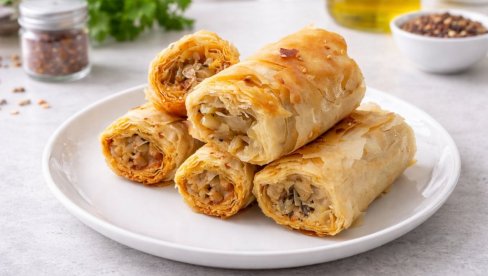 POSNA PITA SA KISELIM KUPUSOM: Miris detinjstva u hrskavim korama