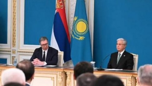 SRBIJA I KAZAHSTAN RAZMENILI 10 MEMORANDUMA O SARADNJI: Od zdravstva, pravosuđa, kulture, nauke pa do IT tehnologija