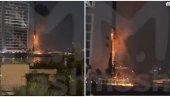 PAKAO U DUBAIJU! Iranci pogodili Burdž Al Arab, simbol luskuza i jedan od najpoznatijih hotela na svetu (VIDEO)
