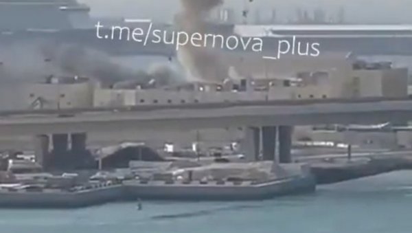 ДРАМА У АБУ ДАБИЈУ: Ирански дронови пали код крузера са 3.500 туриста (ВИДЕО)