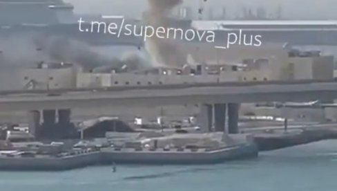 ДРАМА У АБУ ДАБИЈУ: Ирански дронови пали код крузера са 3.500 туриста (ВИДЕО)