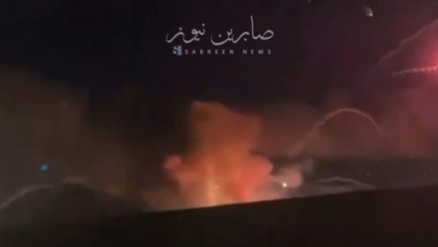 ИРАНСКИ ПРОЈЕКТИЛИ ДЕМОЛИРАЛИ АМЕРИЧКЕ БАЗЕ У ИРАКУ: Демонстранти покушавају да провале у амбасаду САД у Багдаду (ВИДЕО)