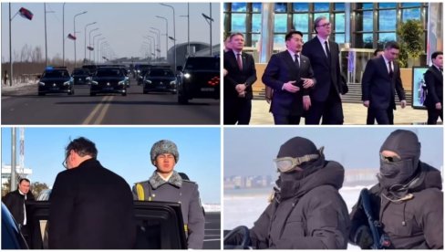 KAZAHSTANCI PODELILI MOĆAN SNIMAK: Ovako je izgledala poseta predsednika Aleksandra Vučića (VIDEO)