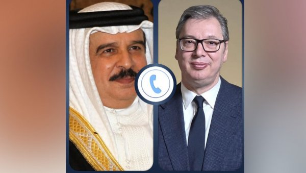 РАЗГОВАРАО САМ СА КРАЉЕМ БАХРЕИНА ПОВОДОМ РАКЕТНИХ НАПАДА Вучић: Изразио сам дубоку забринутост због ескалације сукоба