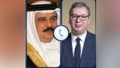 RAZGOVARAO SAM SA KRALJEM BAHREINA POVODOM RAKETNIH NAPADA Vučić: Izrazio sam duboku zabrinutost zbog eskalacije sukoba