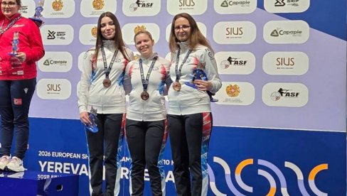 SRPKINJE OSVAJAJU MEDALJU ZA MEDALJOM! Naša reprezentacija briljira na Evropskom prvenstvu u streljaštvu