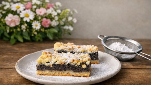 KOLAČ SA MAKOM: Mekan, sočan i neodoljiv