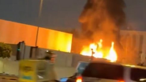 НАПАДНУТ АМЕРИЧКИ КОНЗУЛАТ У ДУБАИЈУ: Друштвеним мрежама круже снимци зграде коју гута ватрена стихија (ВИДЕО)