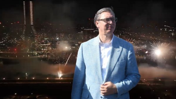 ПОГЛЕДАЈТЕ: Величанствена честитка председнику Вучићу за рођендан! (ВИДЕО)
