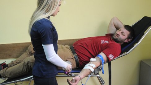 SOLIDARNOST NIJE ZATAJILA: Od početka 2026. kraljevački Crveni krst prikupio 440 jedinica krvi