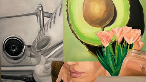 POTRAGA ZA SMISLOM DOBRA I ZLA: Slike Ivane Marković u Blok galeriji