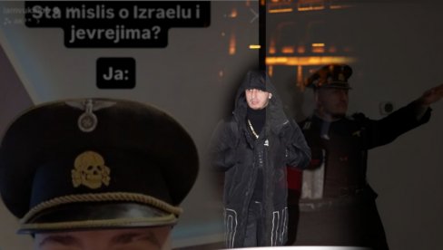SKANDAL U SRBIJI Poznati pevač u nacističkoj uniformi vređa Jevreje! Šta misliš o Izraelu (FOTO)