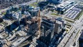 DELTA DISTRICT SVE BRŽE NAPREDUJE: InterContinental stigao do 21. sprata, gradi se panoramski bazen na krovu