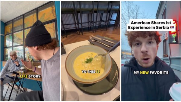 АМЕРИЧКИ БЛОГЕР СА МИЛИОН И ПО ПРАТИЛАЦА ОДУШЕВЉЕН СРБИЈОМ: Они су сигурно најљубазнији људи са којима сам се сусрео у животу (ВИДЕО)