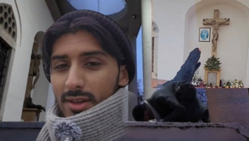 MUSLIMAN KLANJAO PRED CRKVOM U ĐAKOVU: Nekad je bila velika džamija - izazvao pravi rat na mrežama (VIDEO)