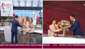 DŽENTLEMTSKI GEST SINIŠE MALOG: Čestitao 8. mart voditeljkama RTS-a i poklonio im buket cveća