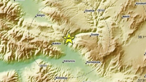 ТРЕСЛА СЕ ТУРСКА: Снажан земљотрес узнемирио становништво, појавили се и први снимци (ВИДЕО)