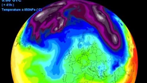 (МАПА) ПОГЛЕДАЈТЕ ШТА НАМ СТИЖЕ СА ИСТОКА ЕВРОПЕ: Антициклон изазвао велике промене, а Србију очекује право изненађење