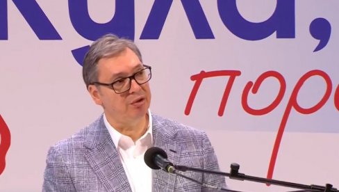 NIŠTA NE PADA S NEBA Vučić: Vratićemo im srcem i olovkom na svako njihovo uništavanje i rušenje