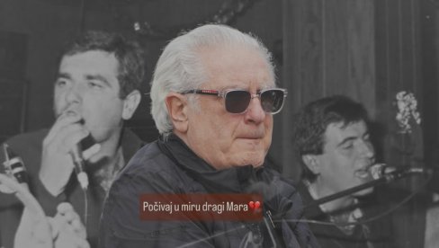 UMRO JE SLAVNI PEVAČ, SIMBOL MOSTARA Željko Samardžić: Počivaj u miru dragi Mara