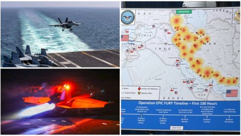 EPSKI BES: Amerikanci objavili šta su sve koristili u prvih 10 dana tokom napada na Iran (FOTO)