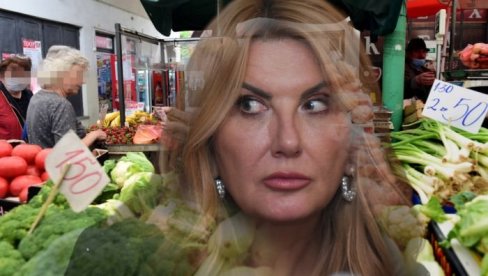 Весна Дедић усликана на пијаци - видите како изгледа (ФОТО)