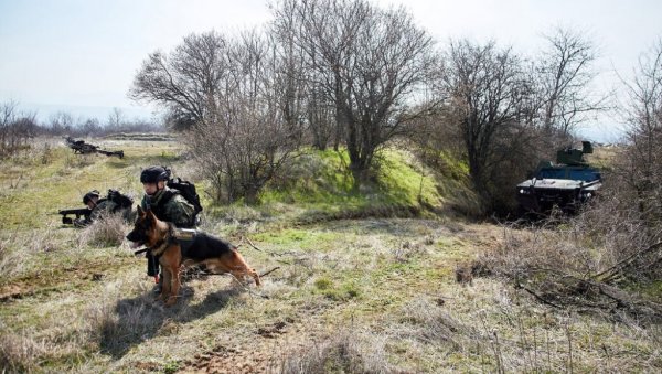 МИНИСТАРСТВО ОДБРАНЕ ИЗДАЛО САОПШТЕЊЕ: У току обука јединица за реализацију војнополицијских задатака
