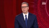 VUČIĆ NA RTS-U: Predsednik Srbije o svim najvažnijim temama