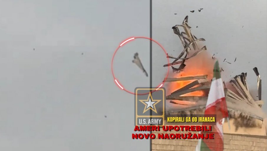 ПРВИ СНИМАК, ПРВИ ПУТ У АКЦИЈИ: Амери употребили ново наоружање у Ирану - ископирали га од Иранаца (ВИДЕО)