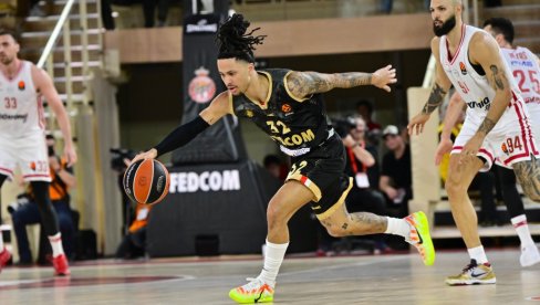 КАКВА ДРАМА У КНЕЖЕВИНИ: Монако у невероватној завршници победио Олимпијакос, Милутинов промашио шут за победу (ВИДЕО)