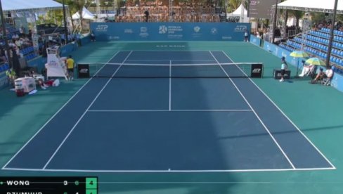 СКАНДАЛ ТРЕСЕ ТЕНИСКИ СВЕТ: Дамир Џумхур хтео да се бије! Прштале претње на терену, судија спречила општи карамбол!