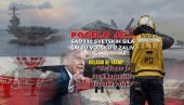 НЕМА ВИШЕ ИГРАЊА Трамп признао: Ратни бродови стижу у Залив - 10-ак светских сила, и КИНА се укључује! Наређено и бомбардовање