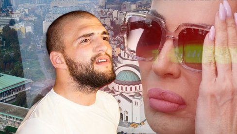 ПРОЗИВАО СИ МИ МАЈКУ!: Сукоб код Храма Св. Саве - Вељко напао водитеља због Цеце