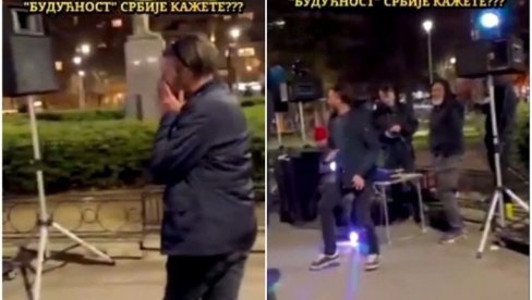 Уместо политике – кревељење: Блокадерски марш у Београду завршио као бламажа