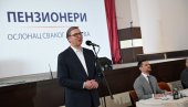 ПЕНЗИЈЕ ОПЕТ ЗНАЧАЈНО РАСТУ Вучић подсетио на посету Севојну и дружењу са пензионерима: Увек сте боље од осталих знали шта је држава