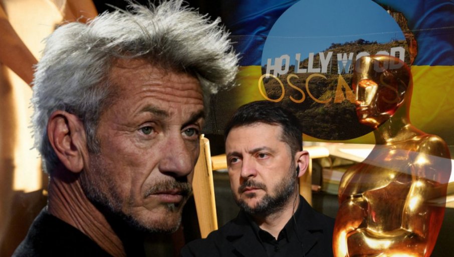 ДОБИО ОСКАРА, АЛИ ИМАО ВАЖНИЈА ПОСЛА Шон Пен се дружио с Зеленским, није био на церемонији - Украјинац га разоткрио (ФОТО)