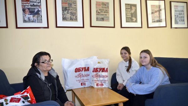 СЕСТРАМА ОБУЋА НА ДАР: Фондација хуманости Новости обрадовала Драгану Миловановић из Винче и њене сестре