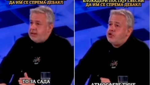 I ON JE ODJAVIO STUDENTE: Neće da se davi u blokaderskom blatu (VIDEO)