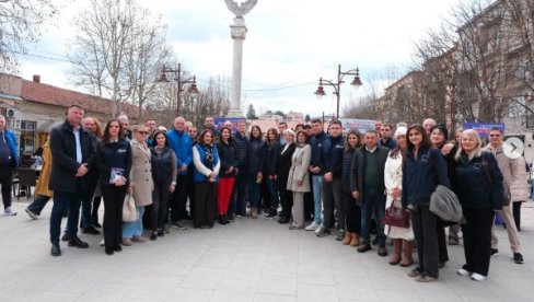 NAJPOTREBNIJE DA BUDEMO UJEDINJENI I ODGOVORNI Glišić u Aranđelovcu: Samo politika Vučića garantuje našoj deci mir i napredak za građane