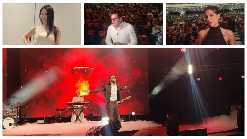 KOLEGE I PRIJATELJI PODRŽALI MAGLA BEND: Pola estrade došlo da uživa na koncertu (FOTO)