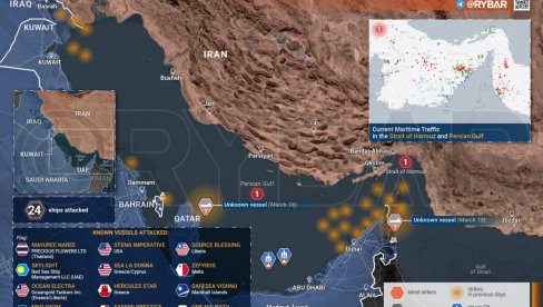 ОБЕЗБЕЂЕЊЕ ПЛОВИДБЕ КАД ОРУЖЈЕ ЗАЋУТИ: Ствара се коалиција за осигуравање Ормуског мореуза, али чека се прво дипломатско решење