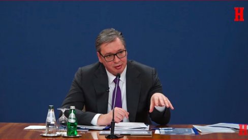 KAD HRVATI GOVORE DA MOGU DA GAĐAJU BEOGRAD TO SU NAVIKE IZ PROŠLOSTI Vučić: Samo nastavite da pričate, mi ćemo da čuvamo mir