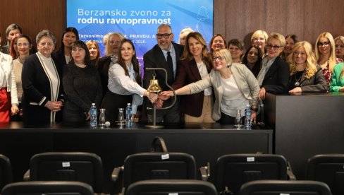 Beogradska berza osmi put zazvonila za rodnu ravnopravnost