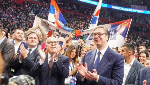 VELIKI SKUP SRPSKE NAPREDNE STRANKE DANAS U BEOGRADSKOJ ARENI: Promocija kandidata i plana do 2035. godine