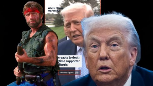 Трамп од новинара чуо да је умро Чак Норис: Видите реакцију: Вау, био је чврст орах - нисте желели против њега да се борите (ВИДЕО)