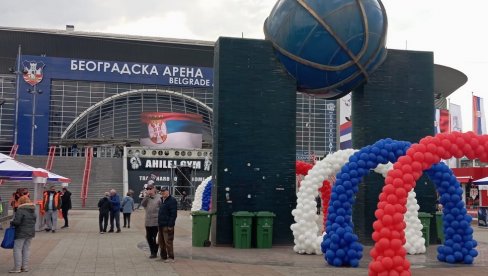 SVE SPREMNO ZA VELIKI SKUP SNS U ARENI: Kapije se otvaraju u 14 časova(FOTO/VIDEO)