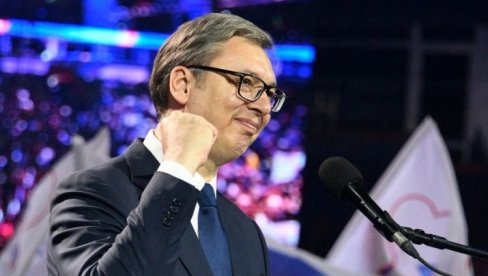 ХВАЛА, СРБИЈО! Председник објавио невероватан снимак из Београдске арене (ВИДЕО)